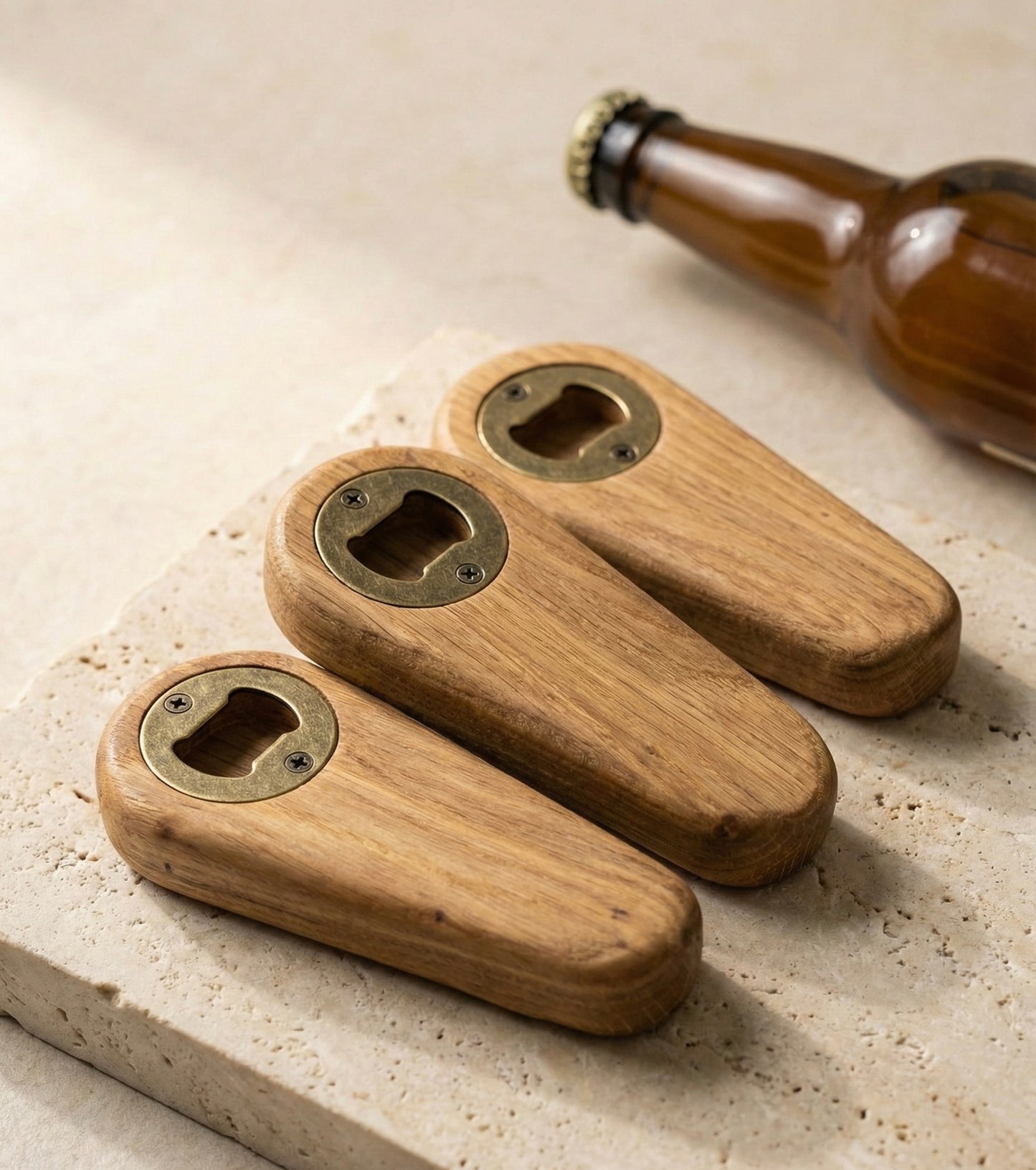 Fritz – Der Flaschenöffner (Handgefertigtes Eichen-Unikat)