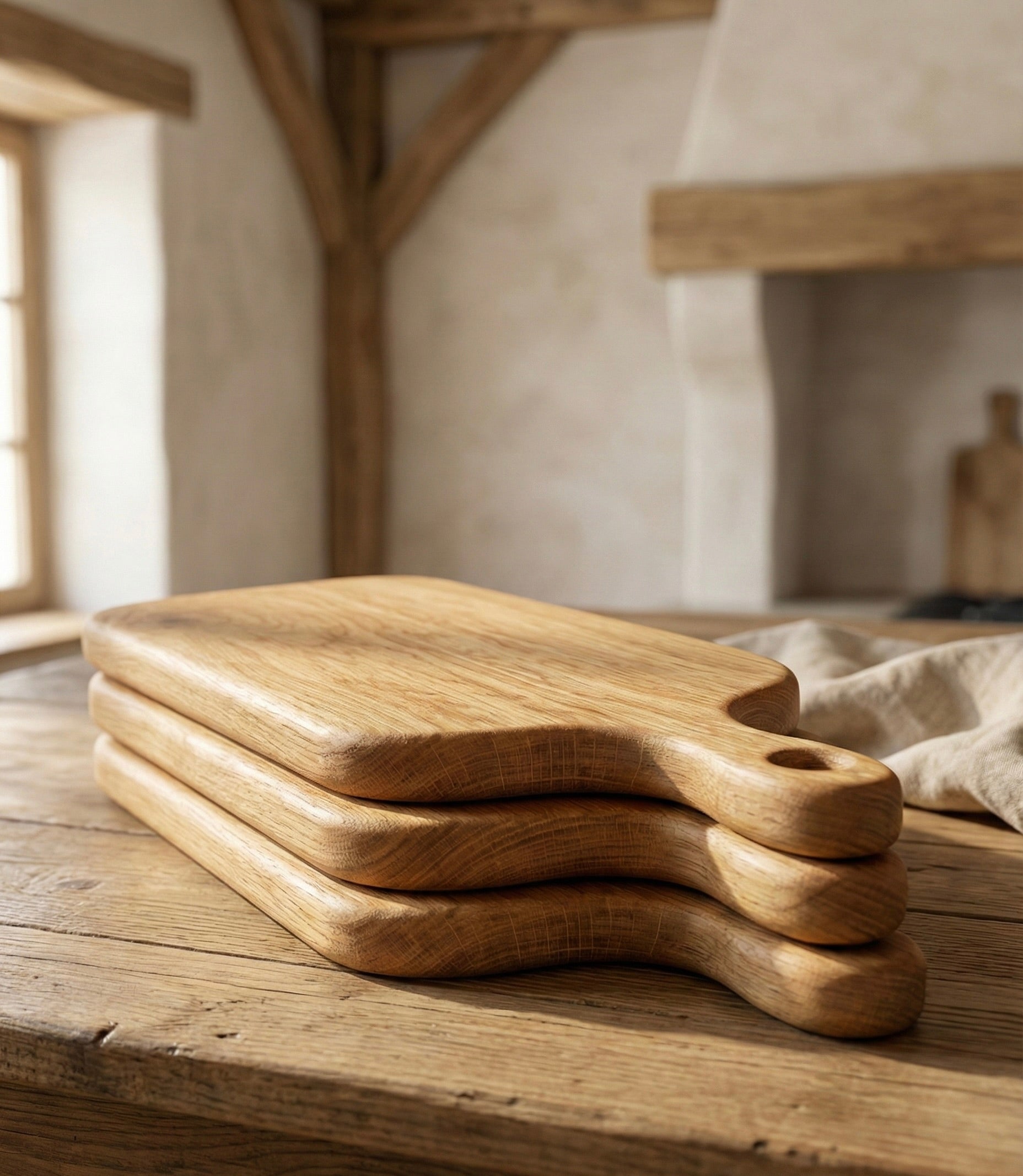 Bruno - Servierbrett aus regionaler Eiche