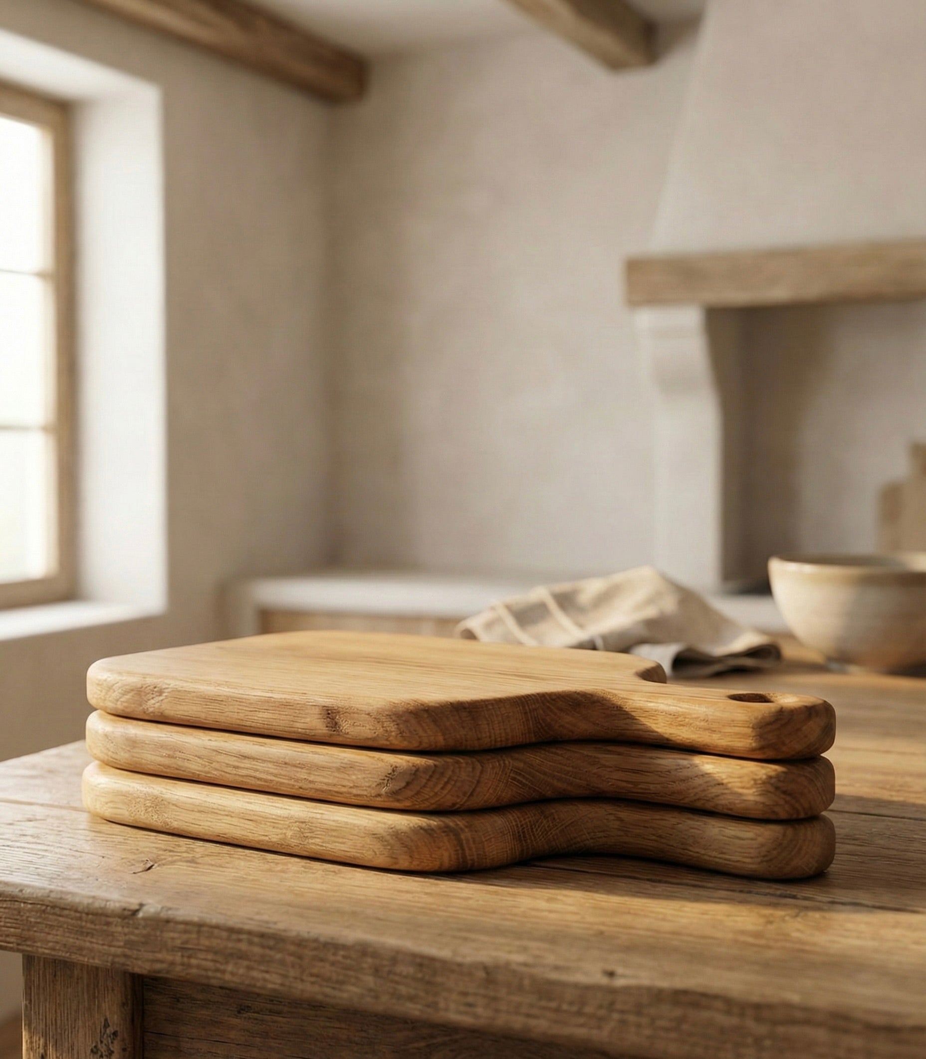 Hugo – Frühstücksbrett aus regionaler Eiche