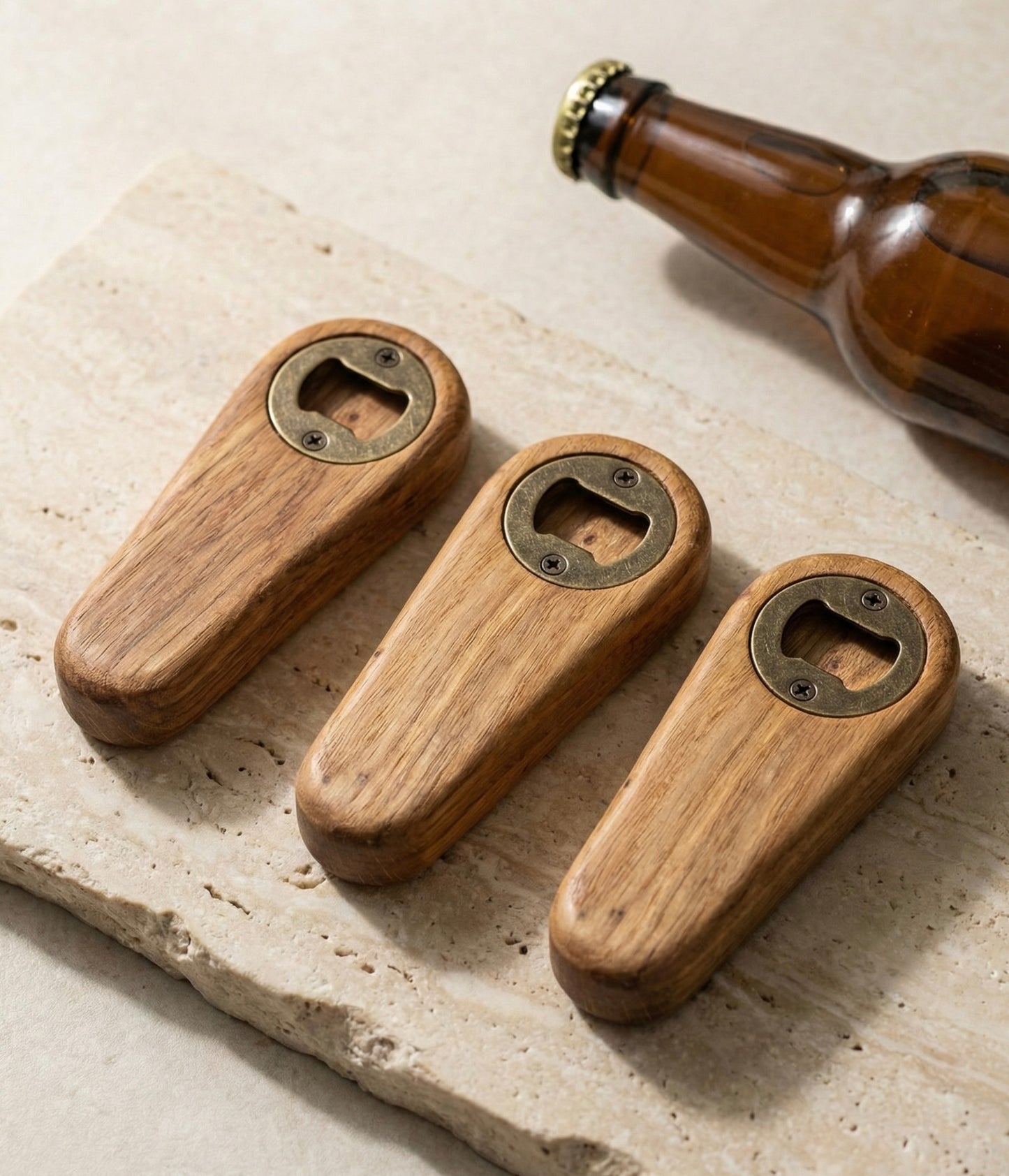 Fritz – Der Flaschenöffner (Handgefertigtes Eichen-Unikat)