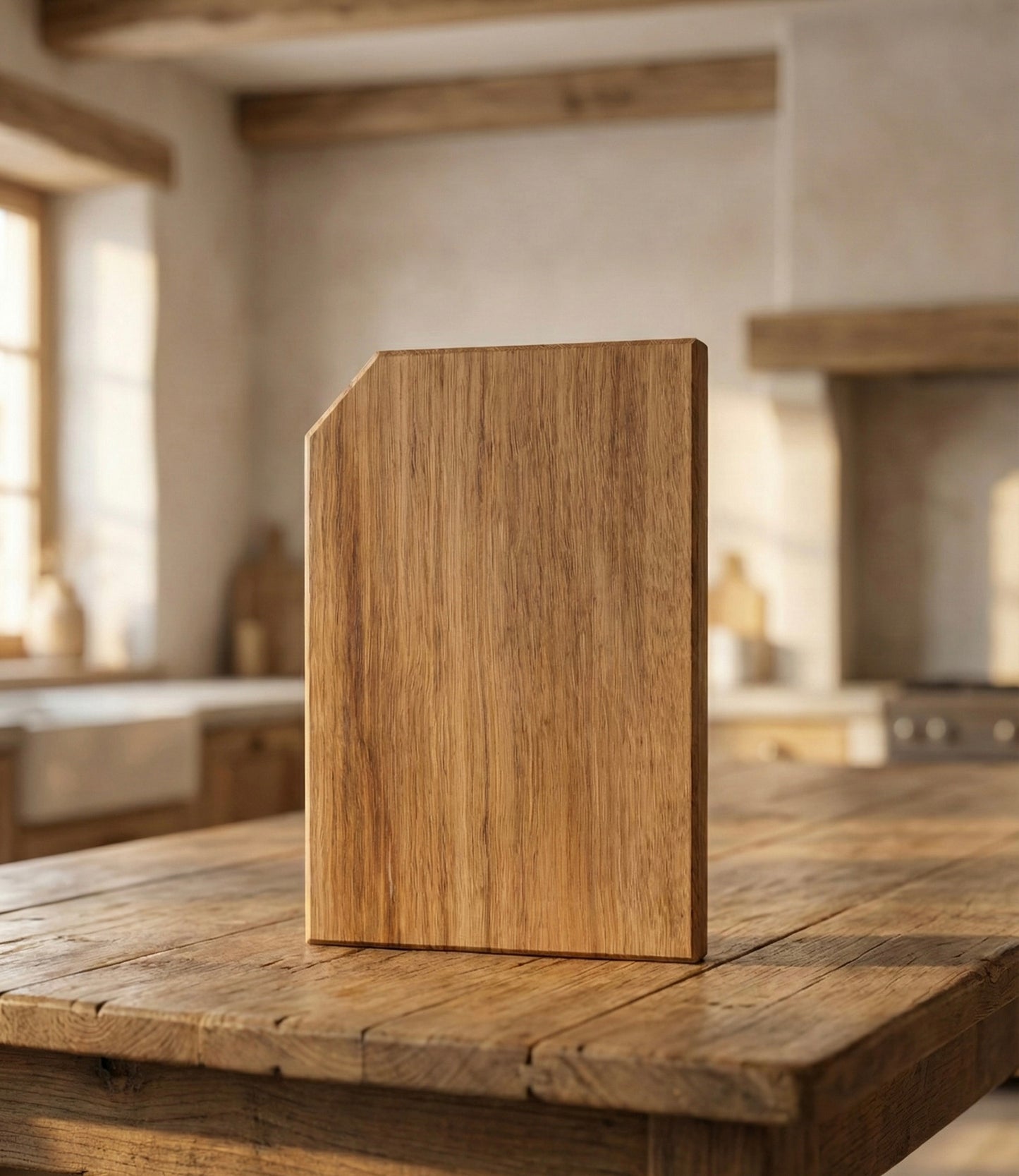 Handgemachtes Premium Holzbrett-Set "Rohbrett mini & Hugo"