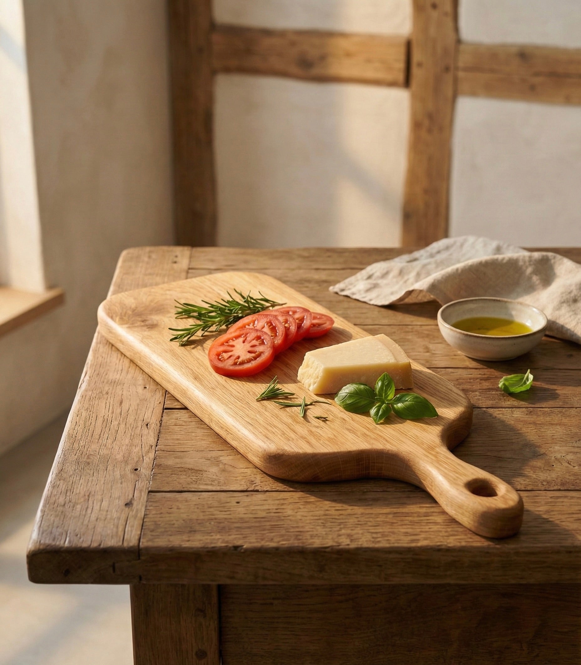 Bruno - Servierbrett aus regionaler Eiche